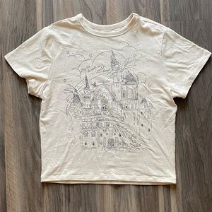 Taylor Swift “How The Kingdom Lights Shined” Cream Baby T-Shirt Size Small